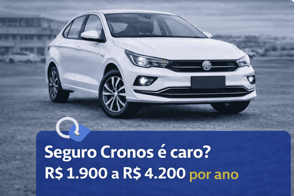 seguro Cronos é caro e qual o preço médio do seguro