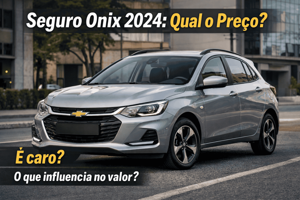 Seguro Onix 2024: preço e fatores que influenciam a cotação
