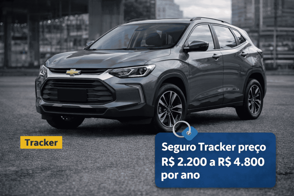 Seguro Tracker preço: valor médio e análise de custo-benefício