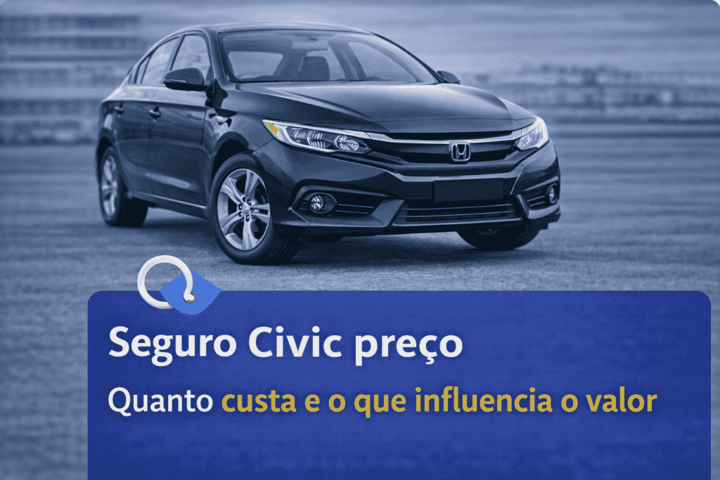 seguro Civic preço médio e fatores que influenciam o valor
