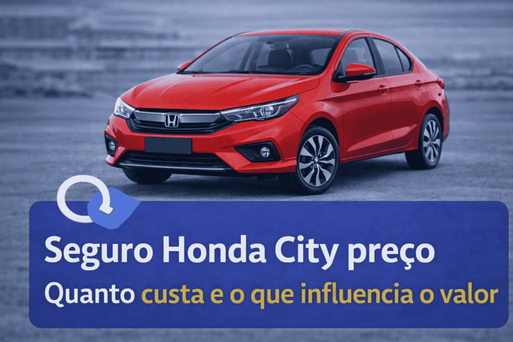 Seguro Honda City: preço e fatores que influenciam o valor (perfil, cidade, coberturas e franquia)