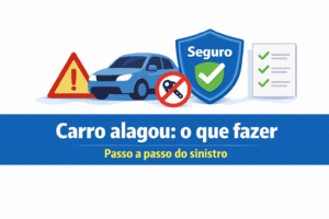 Carro alagou: o que fazer? Passo a passo para acionar o seguro