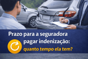 Vistoria de carro batido em processo de indenização do seguro auto.